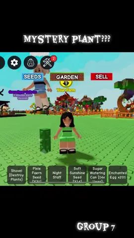 What could it be??? 🧐 GrowingGarden #GamingMystery #UpcomingEvent #group7 #growagarden🥒🌶🍅 #roblox 