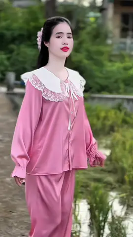 Bộ tiếu thư tay dài phối ren#dobotieuthu #dobomacnha #dobolua #thoitrangnu 