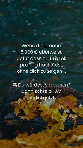 Ehrlich? Wenn du die Chance hättest, anonym online zu verdienen – würdest du’s wirklich lassen?