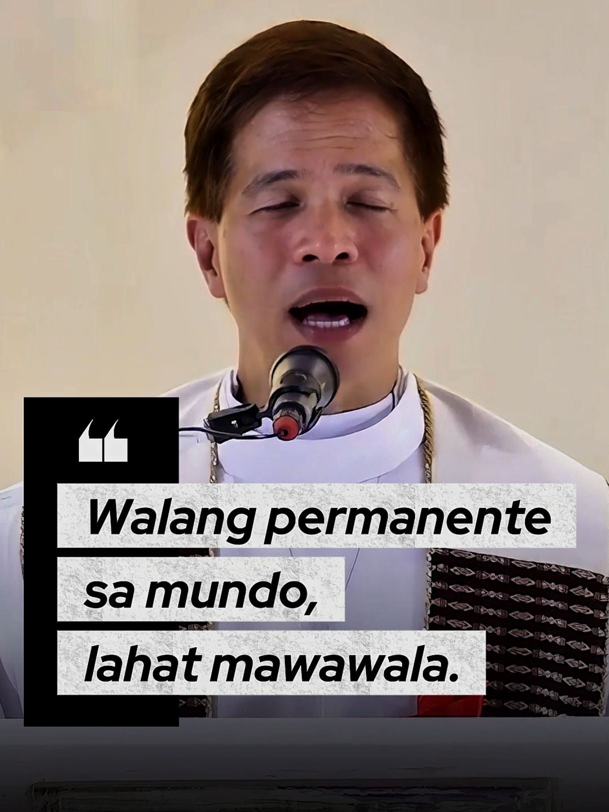 Walang permanente sa mundo, lahat mawawala… kaya habang nandiyan pa, pahalagahan mo. #LifeQuotes #LabanLang #Inspiration 