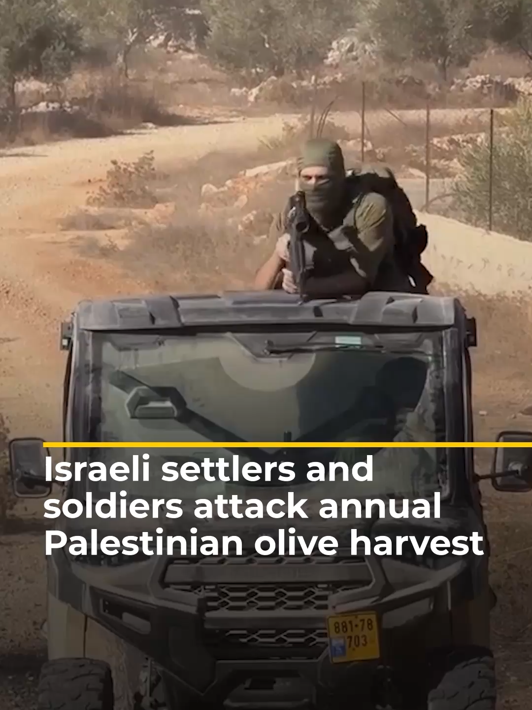 For the second week, Palestinian farmers are being blocked, harassed and arrested as they try to undertake the annual olive harvest on their own lands.  . Israeli soldier and settler violence in the occupied West Bank has surged since the war on Gaza began in October 2023. #news