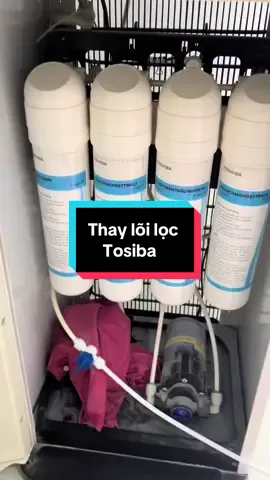 Thay lõi lọc máy lọc nước Tosiba #loilocnuoc #tosiba #maylocnuoctoshiba #loilocnuoc123 #maylocnuoc 