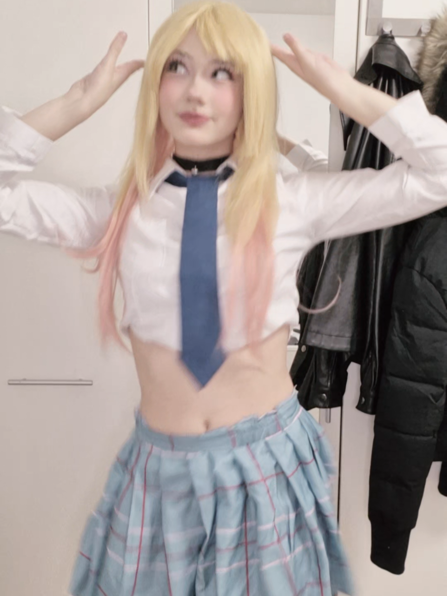 I've made so many drafts with marin  #mydressupdarling #marinkitagawa #anime #cosplay #animefyp 