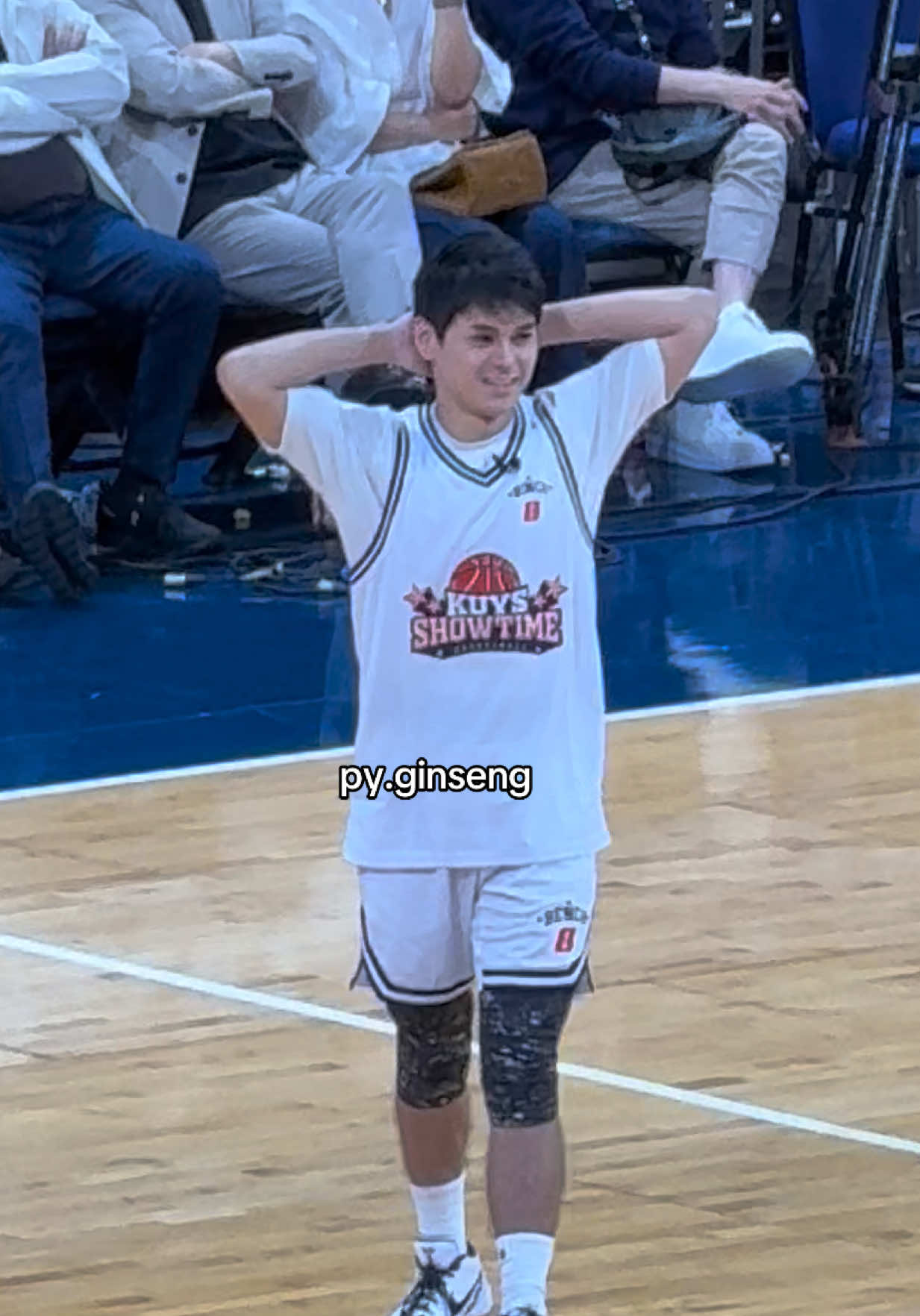 okay lang yan, dustin!  #DustinYu #BENCHShootofAsia #fypage 