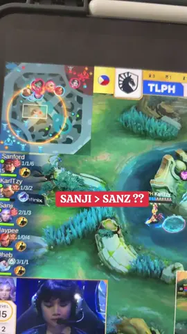 GILAA TLPH !! UDAH GA SABAR M7 SANJI VS SANZ !! #mlbb #mplphilippines 