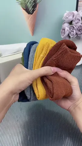 Tất trơn cổ cao nhiều màu 