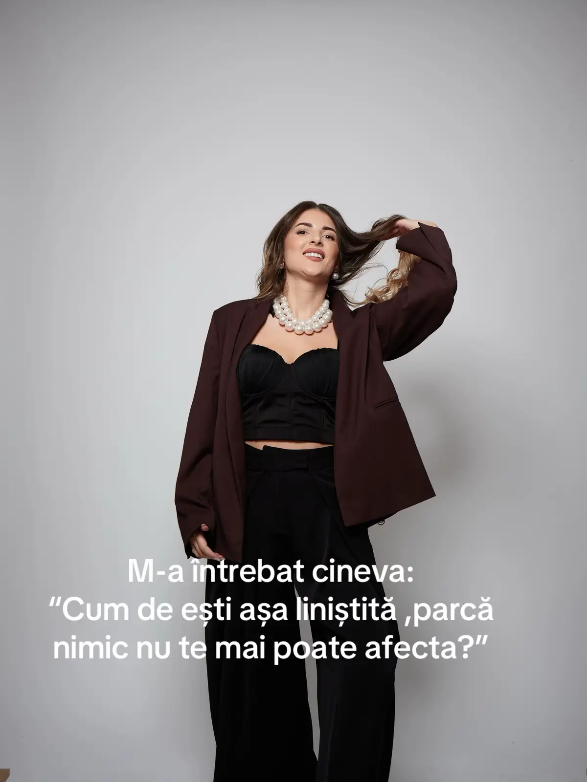 M-a întrebat cineva: „Cum de ești atât de liniștită, parcă nimic nu te mai afectează?” I-am răspuns: „Pentru că tot ce mi-a fost frică să nu se întâmple, s-a întâmplat.” 🖤🔥 #foryou #WomenOfTikTok #viral #fyp  