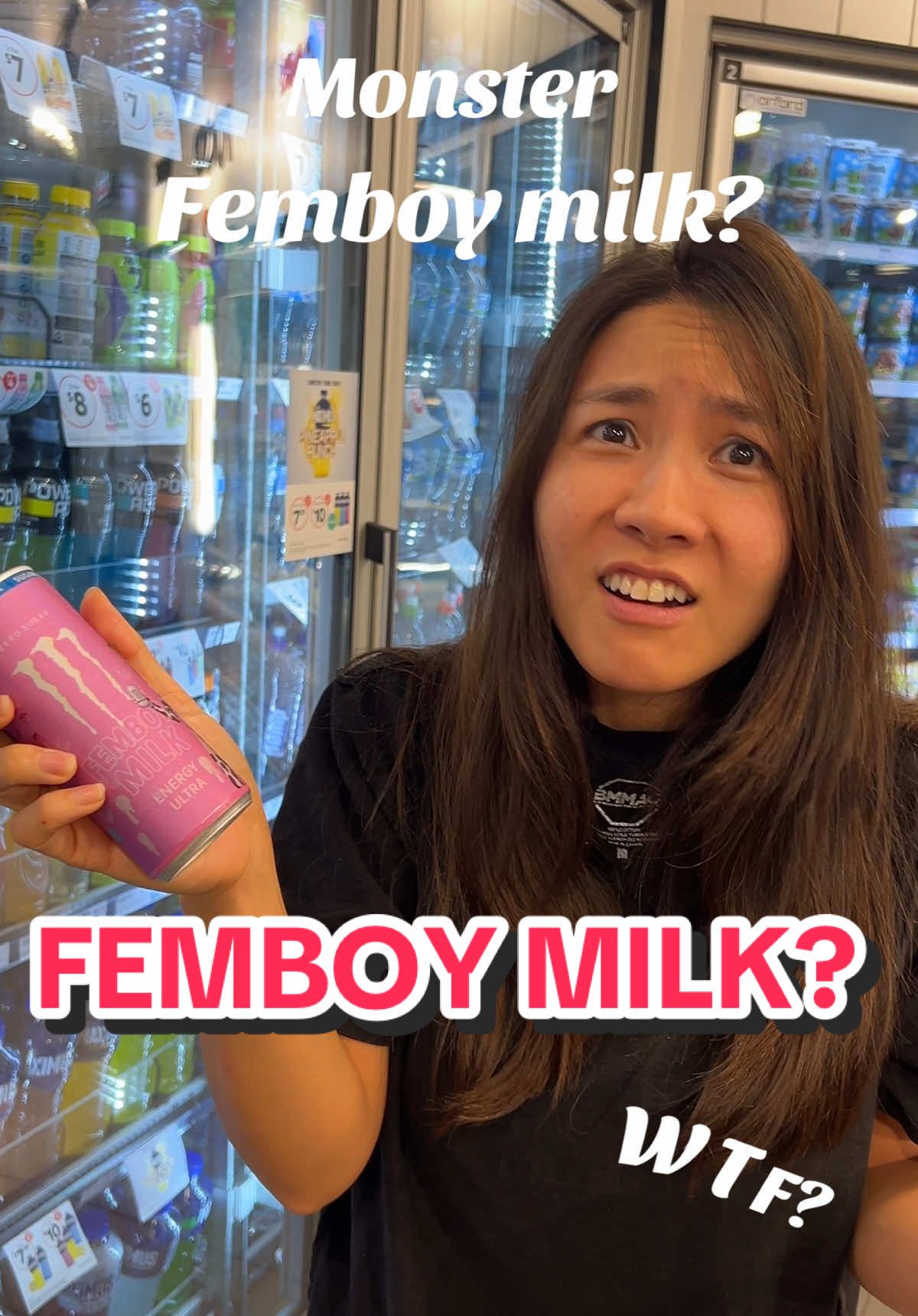 Last one left. Tag a femboy milk drinker #monster #femboy #monsterenergy #fyp #milk 