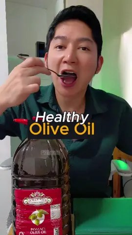 Healthy Olive Oil na good for the heart and skin. Perfect cooking oil for frying and sauteing. Best cooking oil for cholesterol control oil. Swak for healthy living #cookingoil #oliveoil #heartsmart #healthyliving #bestcookingoil 