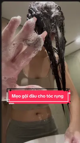 Mẹo gội đầu cho tóc hay rụng #thuuyen1402 #reviewlamdep #goclamdep