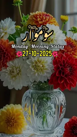 Good Morning Subah Bakhair صباح الخیر,Monday Status🤲❤️🤲🥀🌼❤️.                           #goodmorning#foryoupagе#fyp#standwithkashmire#صباح_الخير