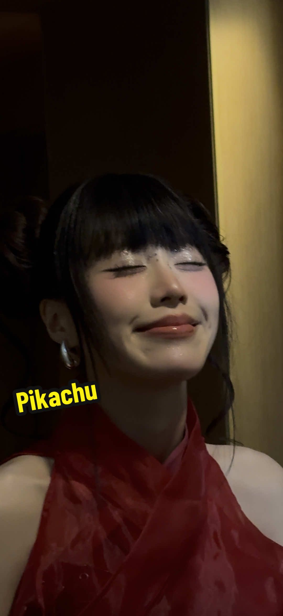 Pikachuuuu😚 #hansara #한사라 #emxinhsayhi #pikachu #cute 