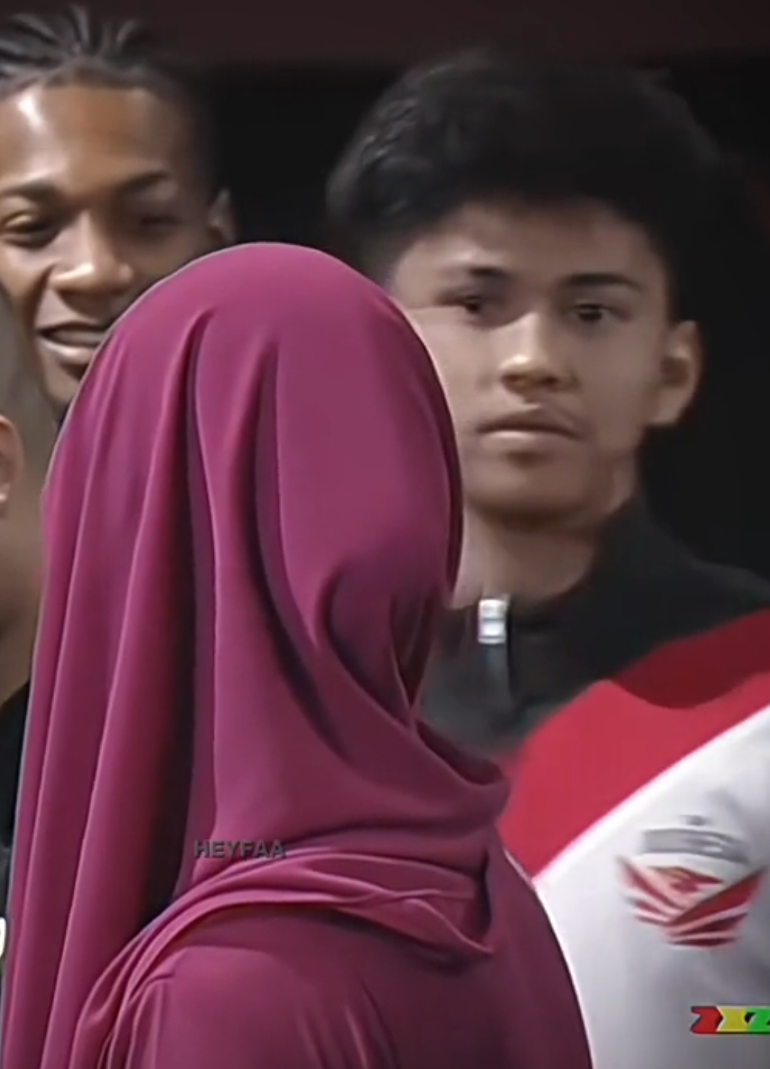 the beginning of meeting a special person 🤍 @JADEN @RANIA #jadenzxz #puterirania #jadenbahtera #jaden #rania 