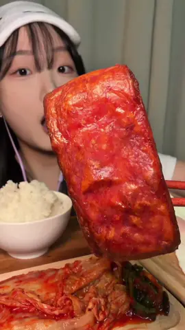 통스팸 파김치 밥도둑들로 푸파 완료.❤️ #통스팸 #파김치 #집밥먹방 #먹방asmr #야식추천 