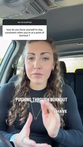 your routine shouldn’t make you burnt out, the whole point of a healthy lifestyle is to improve your quality of life 💕 #fyp #foryou #GymTok #gymgirls #gymmotivation #discipline #consistency #gymadvice 