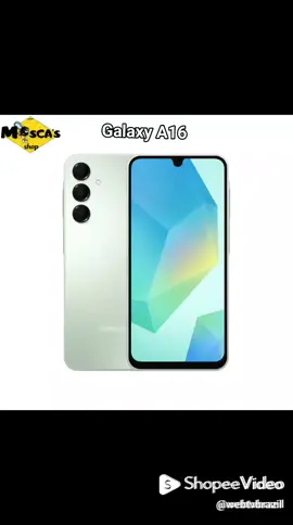 www.moscasshop.com.br  Galaxy A16 4G LTE, 256GB, 8GB RAM, Tela 6.7