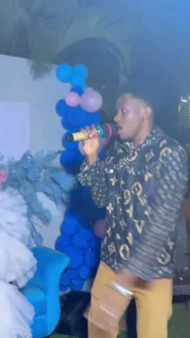 Pawa Boy performing his new trending song My Bebe at Sera’s baby gender reveal party #bricepromotionz 