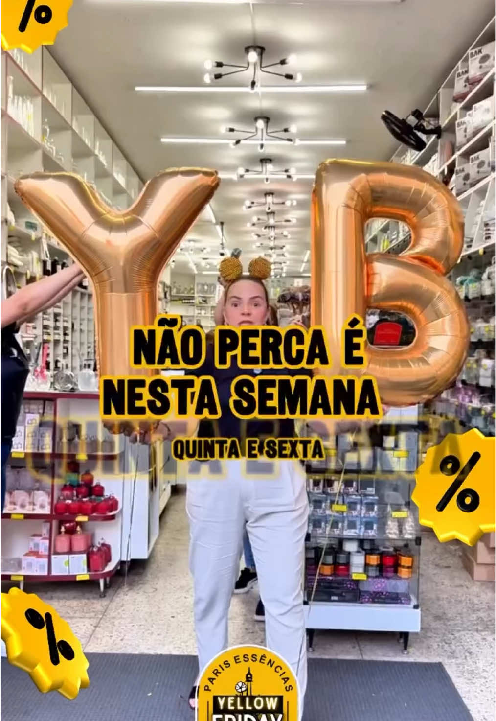 🚨 YELLOW BLACK FRIDAY ESTÁ CHEGANDOOO! 🚨 É nessa quinta e sexta 🗓️ e você está convidado(a) a vir correndo pra loja aproveitar os melhores descontos do ano! 💛🖤 Prepare sua lista e venha garantir tudo o que precisa com preços imperdíveis! Somos especialistas em Essências e tudo que compõe este universo aromático. Produtos nacionais e importados. Aqui você encontra tudo em Acessórios, Essências e muito mais para você ou para o seu Negócio. Site oficial: www.lojaparisessencias.com.br ✨Venha Conferir: 📍 Rua R. Silveira Martins, 74 - Sé Centro SP 🇧🇷 Enviamos para todo o Brasil 📦Inclusive frete fácil para São Paulo, consulte-nos 📲WhatsApp (11) 91718-0207 Os preços podem mudar sem aviso prévio . . . . . #YellowBlackFriday #ParisEssencias #BlackFriday2025 #DescontosImperdiveis #PromoçãoEspecial     