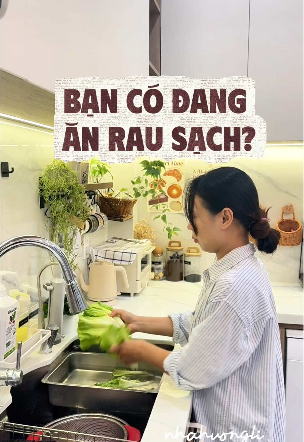 Bạn có thực sự đang ăn rau sạch, tầm này giờ ăn gì mih cũng chú trọng đến sạch và an toàn, thôi thì cũng vì sức khoẻ mà #nhahuongli #yeubep #uneecare #nuocruaraucu #nuocruaraucuuneecare 