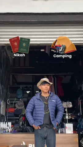 Ketika Hidup itu pilihan, dan aku memilih Camping 😂 #buveradventure #campingdibandung #sewaalatcamping #rentalalatcamping #sewatendacamping 