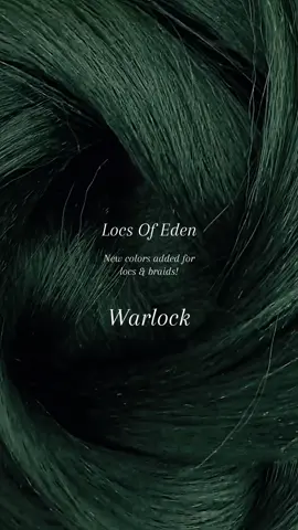 New Henlon Synthetic colors now available to choose for crocheted locs, twisted locs and all braid styles!  #syntheticdreads #henlon #synthetichair #locsofeden #temporarydreads 
