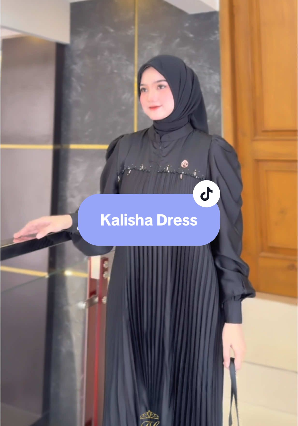 Kalisha Dress looknya mewah cocok kalau di pakai ke kondangan🥰 #farazlabel #fypシ゚viral🖤tiktok #gamiskondangan #gamislebaran2026 