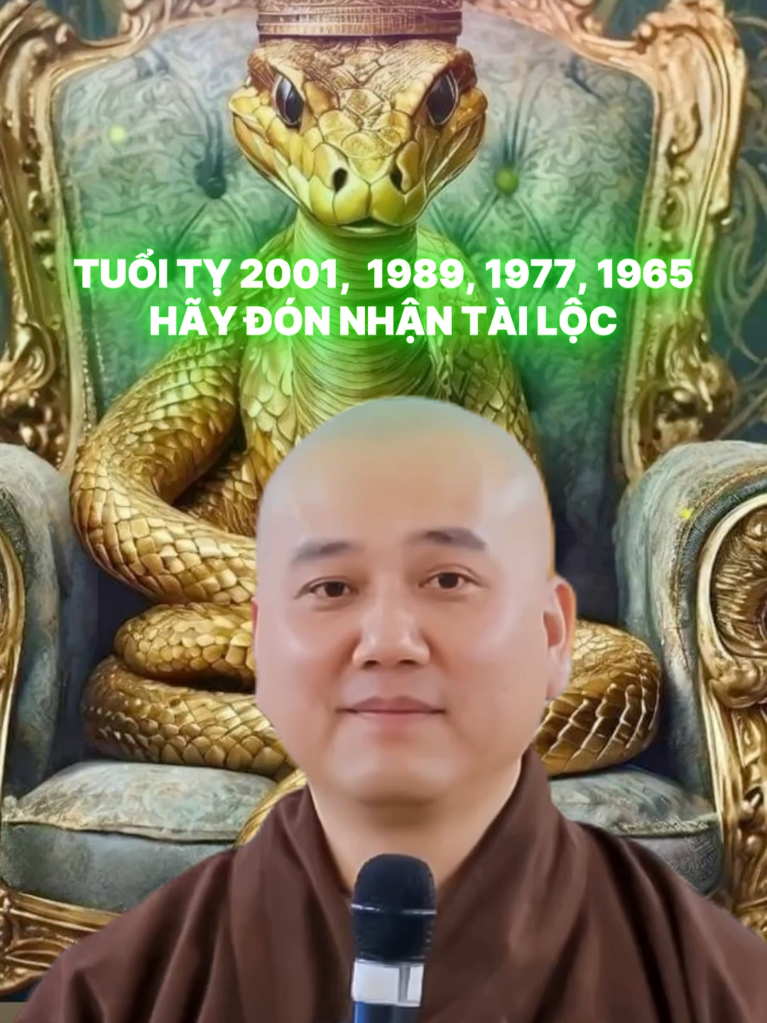 Tuổi Tỵ nên nghe rõ nhen #thichphaphoa #phongthuytamlinh #phongthuy #phatphapnhiemmau #tuvi #labode12congiap #tuoity