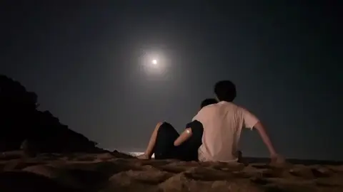 #Love #moon #couple #fypシ 