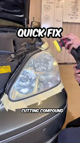 How to restore faded headlights