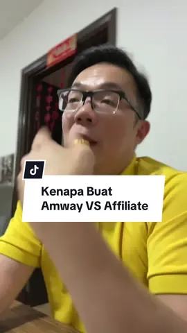 Sesi Sembang santai bila orang tanya aku kenapa aku buat Awmay sedangkan aku punya sales dalam affiliate tiktok mencanak canak. Sebab aku dapat nampak something yang ramai orang tak nampak iaitu passive income. Buat affiliate kena keep on Buat, buat amway hanya perlu berusaha untuk membina kemudian maintain. Tu je. Kalau kerja dah sama, kenapa aku tak gunakan kerja tu untuk pulangan yang lebih lumayan. #amway #amwaybusinessowner #amwaymalaysia #usahawan #tipsaffiliate 