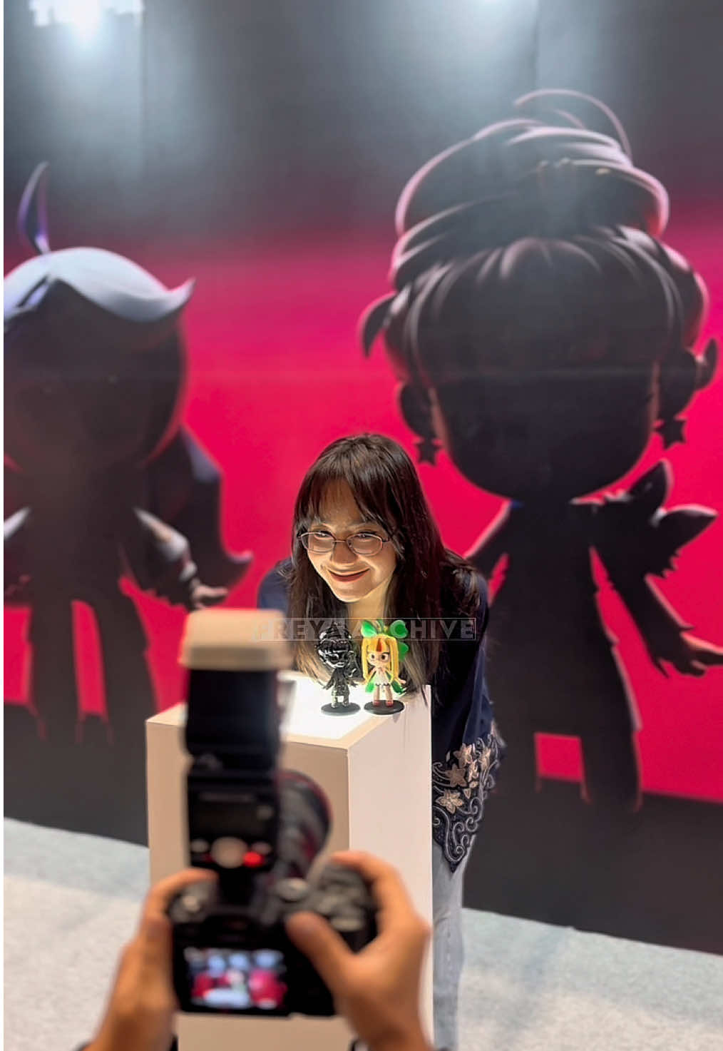 Malah diambil juga punya Cepio 😭 Freya JKT48 at Echo by JKT48 New Character Reveal JICC Senayan Jakarta 261025 #freyajkt48 