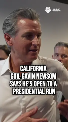 California Gov. Gavin Newsom says he’s open to a presidential run. The Democrat and frequent Trump critic said he’ll give serious thought to a White House bid after next year’s midterms. “I’d be lying otherwise,” Newsom said, adding that “fate will determine” his decision and a possible rationale for running.