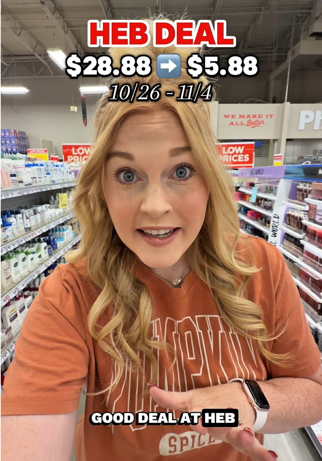 Such a good deal to snag right now at HEB! For less than $6, you can score almost $29 worth of personal care items using only your phone!! #heb #hebdeals #deals #couponing #savingmoney 