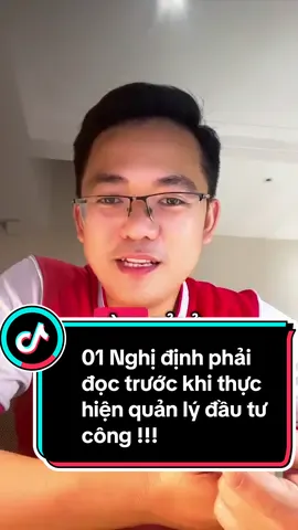 🔥 01 Nghị định mà mọi cơ quan, đơn vị bắt buộc phải đọc kỹ trước khi thực hiện đầu tư công – bỏ qua là dễ sai ngay từ bước đầu!                    ———————————— Rất nhiều đơn vị bắt đầu triển khai đầu tư công mà chưa nắm rõ nghị định nền tảng này. Đây là “kim chỉ nam” quy định toàn bộ quy trình — từ chủ trương, lập dự án, thẩm định, đến quản lý vốn. Hãy xem video để biết đó là nghị định nào và vì sao bạn không thể làm đúng nếu chưa hiểu nó!#dungquanlyduan #quanlyduan #dautucong #ngansachnhanuoc #ubnd #phongkinhtexa #xuphat #phapluat #xuhuong #1 