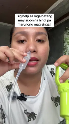 Big help sa mga batang may sipon na hindi pa marunong mag singa ! #nasalaspirator #handpullnasalaspirator #nasalaspiratorforbaby #nasalaspiratorbaby #handpullnasalaspiratorforbaby 