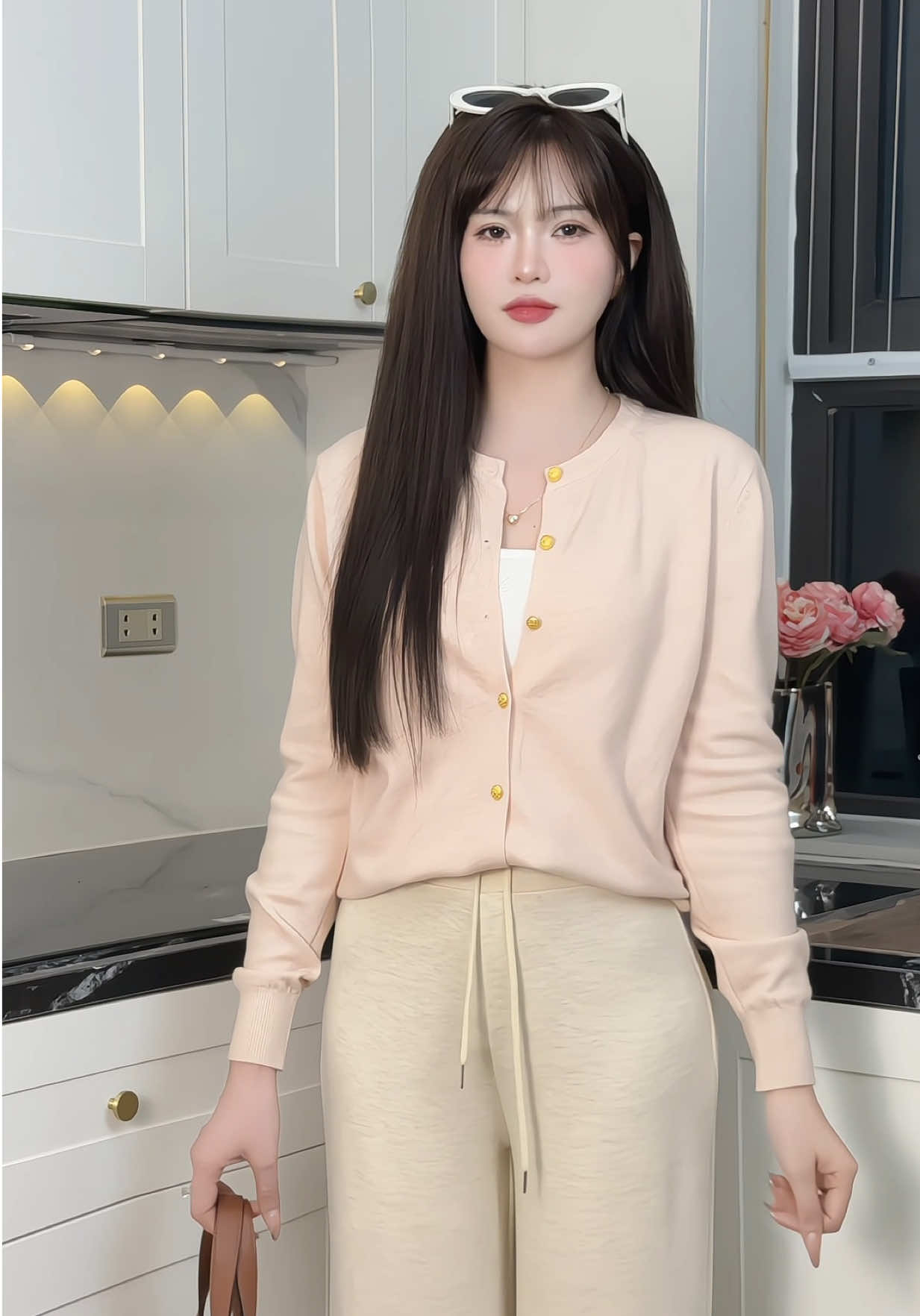 Áo khoác len cadigan #champhanriview 