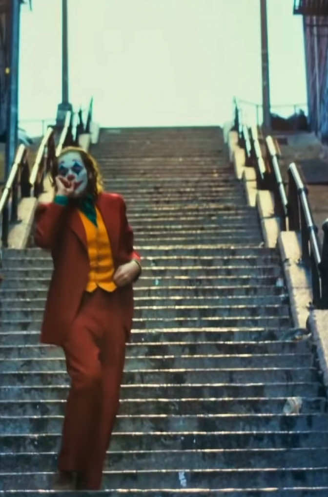 Bronx,NY✨The most infamous stairs scene from “Joker”-2019✨✨ #joaquinphoenix #joker #movieclips #fyou #fyp 