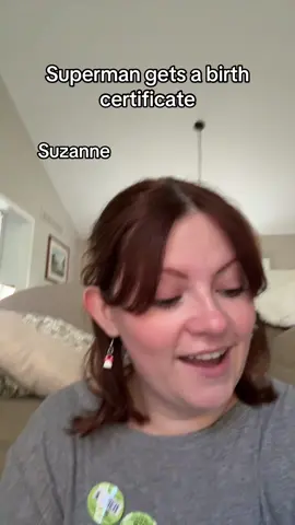 SHES BACK!!! Finally got inspo to bring Suzanne back into the mix 😈 #superman #myadventureswithsuperman #clarkkent #birthcertificate #suzanne 