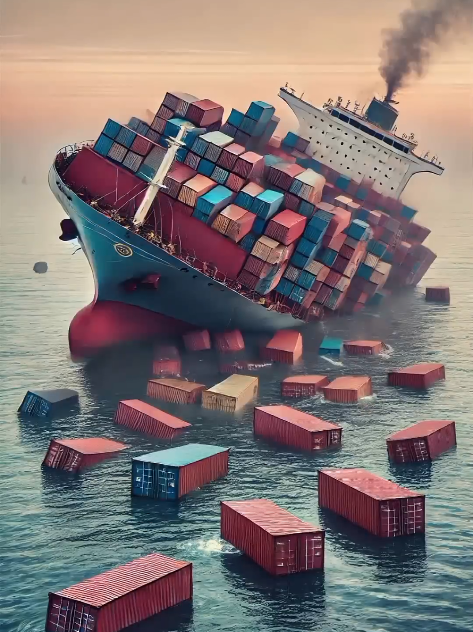 How many containers can be loaded in a ship at a time? | #foryou #facts #reels #ship #shorts 