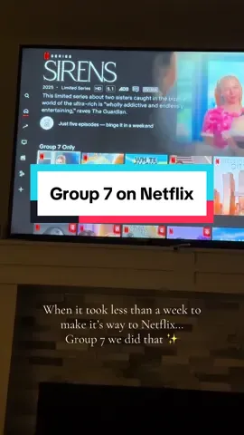 @Sophia James it’s made its way to Netflix 🤯! #group7 #netflix #sophiajames #trendingsong 