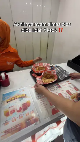 Cobain promo nya ya 👍🏼  #fyp #tiktokgo #almaz #almazfriedchicken #trending 