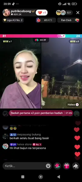menyala kupu-kupu.... 