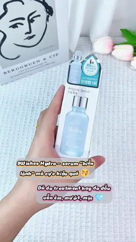 Ring ngay em Serum siu cấp ẩm nhà nhà HYDRA nè các tình yêu 🫧💞🌷 #serum #serumhydra #reviewlamdep #dakemcn 