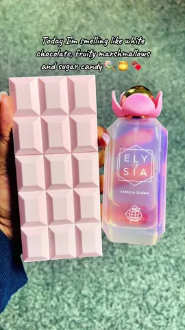 A sweet tooth 🦷  @Sabrina Carpenter sweet tooth and @Fragrance World Elysia vanilla sugar  #perfumetiktok #fragrancetiktok #gourmand #sotd #layering 