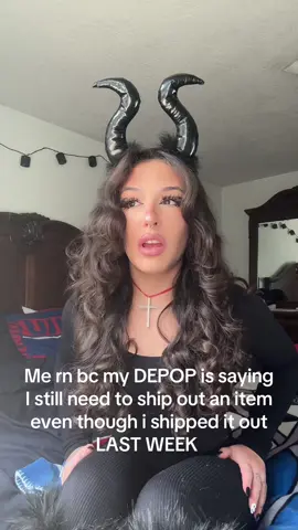 I’ve been in contact with buyer+ DEPOP pray for both of us lol #fyp #fypシ 