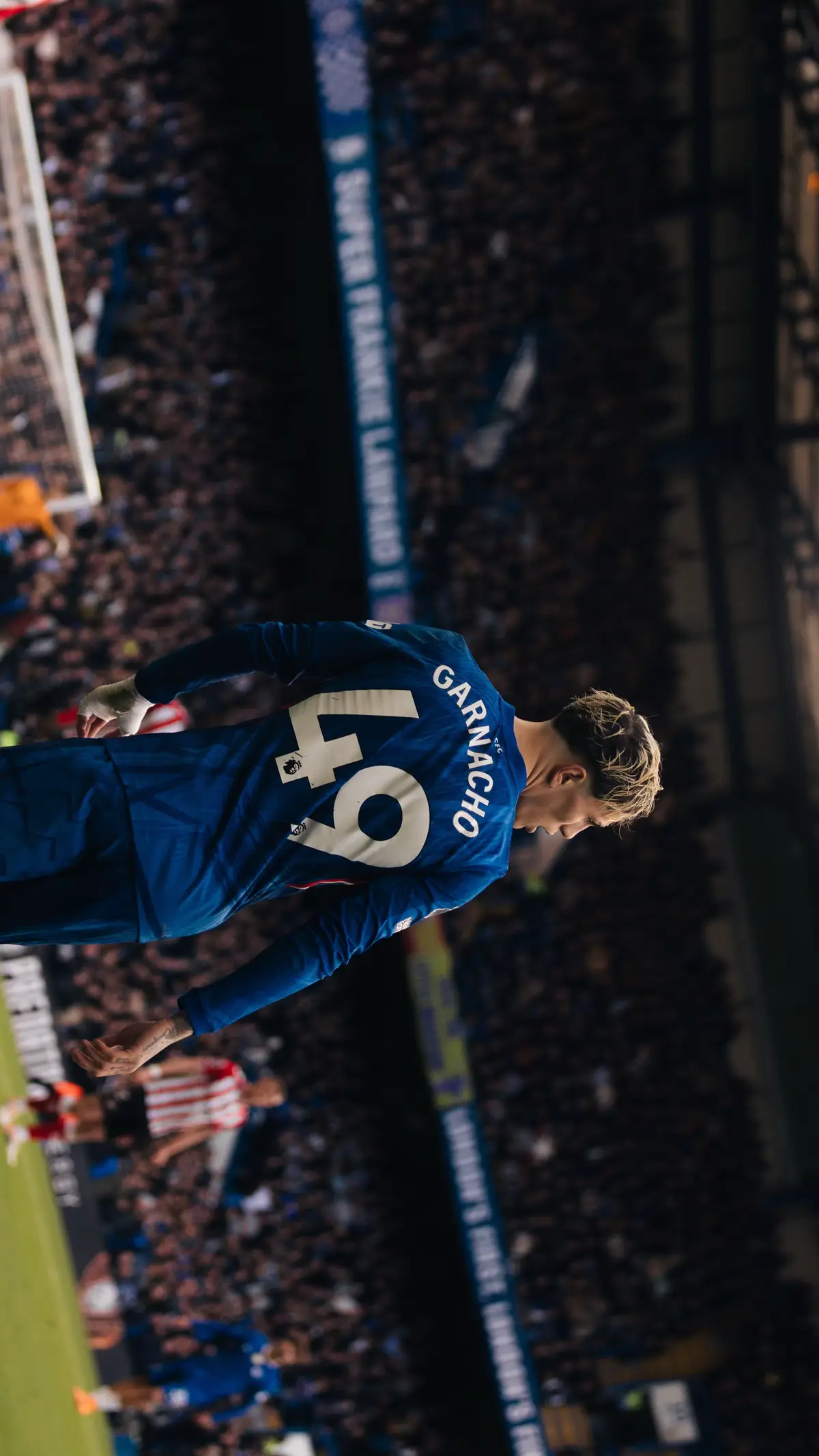 @Alejandro Garnacho at the bridge 📁 #garnacho #chelseafc #footballphotography #cfc #fyp 