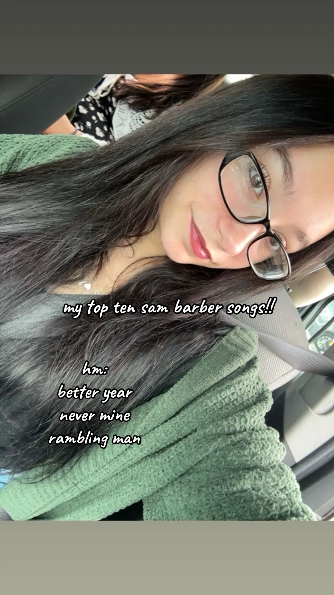 the thing about @Sam Barber is that this list never had a chance of being bad, because he never misses!! not one bad song! #fyp #country #sambarber #countrymusic #rating 