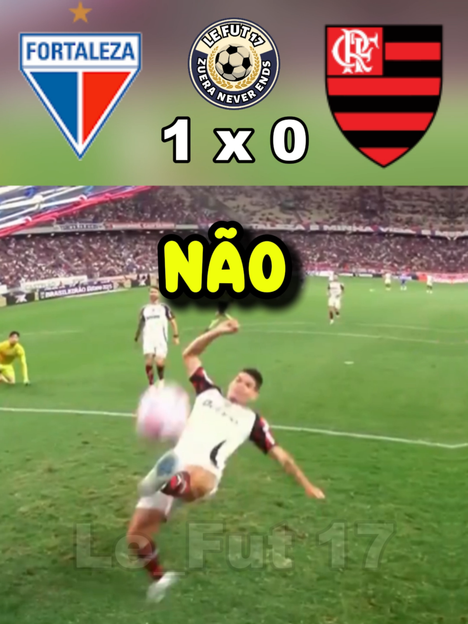 Fortaleza x Flamengo #fortaleza #flamengo #mengao #flamengosempre #cheirinho #futebol #brasileirao #engracado #edit #smzinho