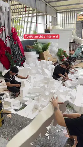 Chỉ ước ngày có 48 tiếng để kịp trả đơn cho khách 🥲 #decor #noel #tuyettanchay #vanruby886 