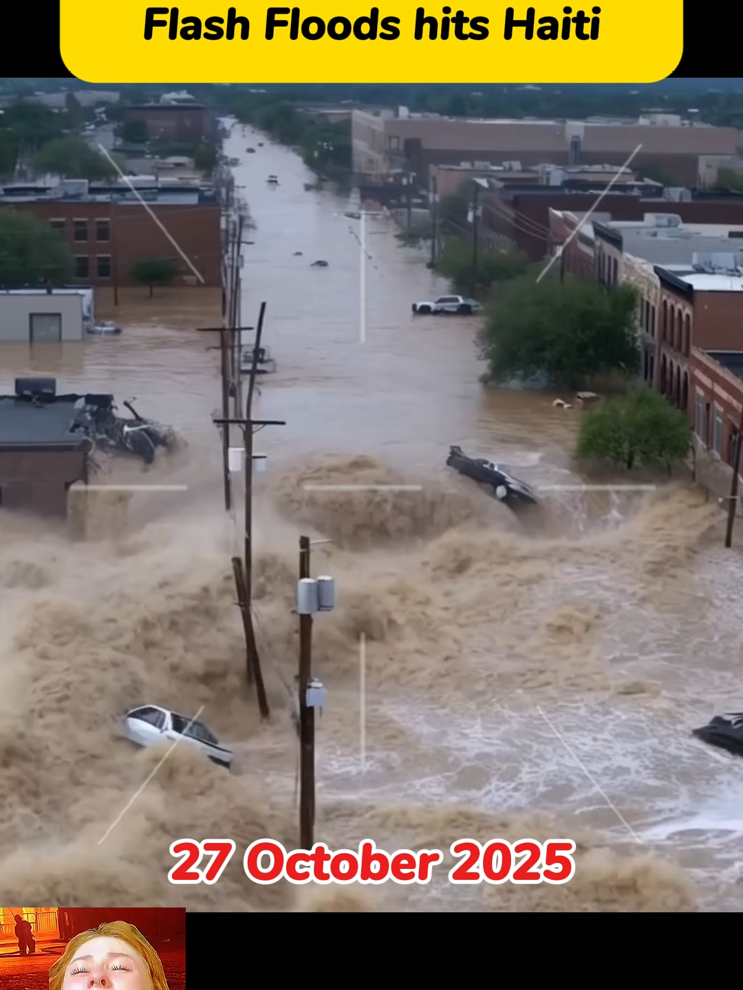 Hurricane Melissa hits Haiti today😱(38)